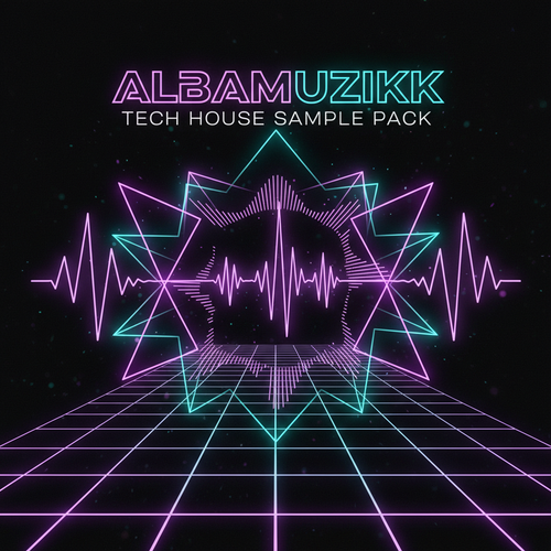 Carátula del Tech House Sample Pack Demo de Albamuzikk